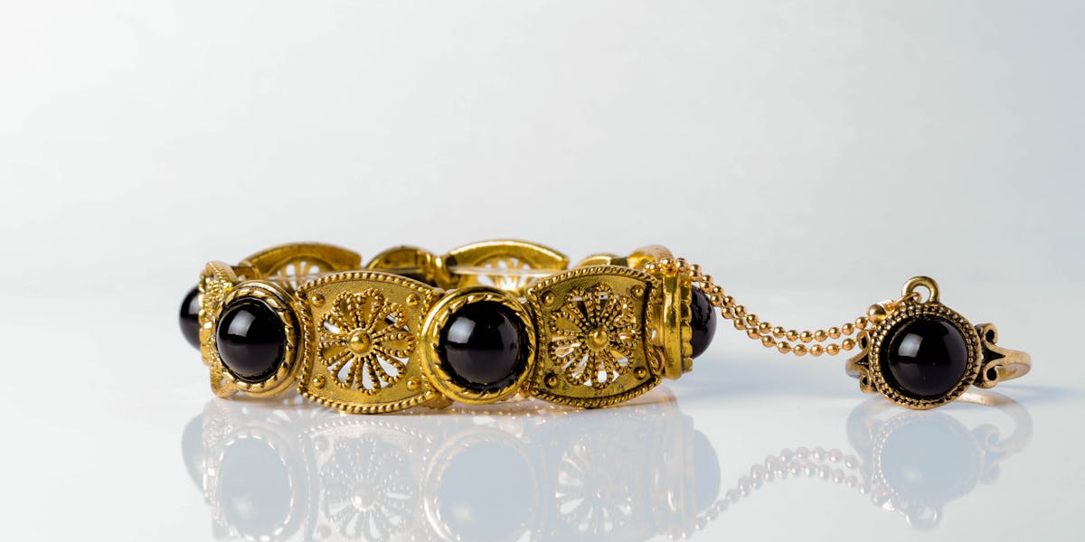 pulseira de ônix