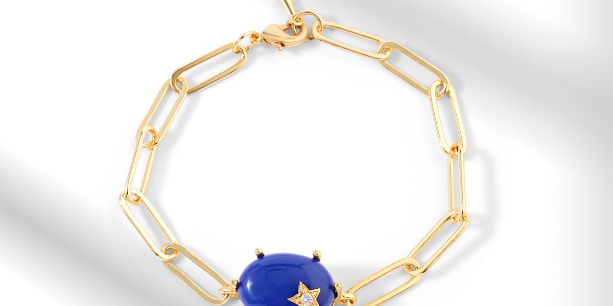 pulseira de lapis lazuli
